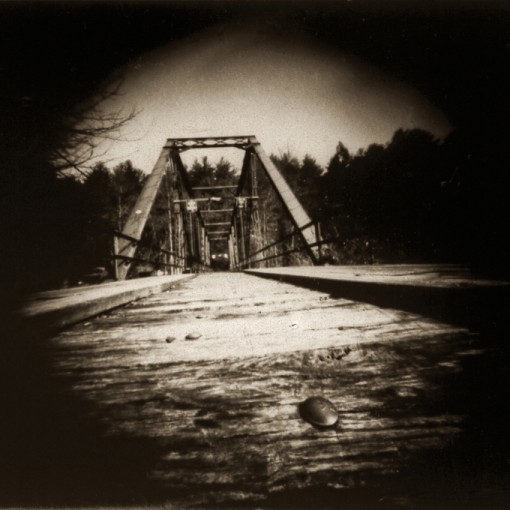 Shallowford Bridge pinhole photograph, Blue Ridge, GA